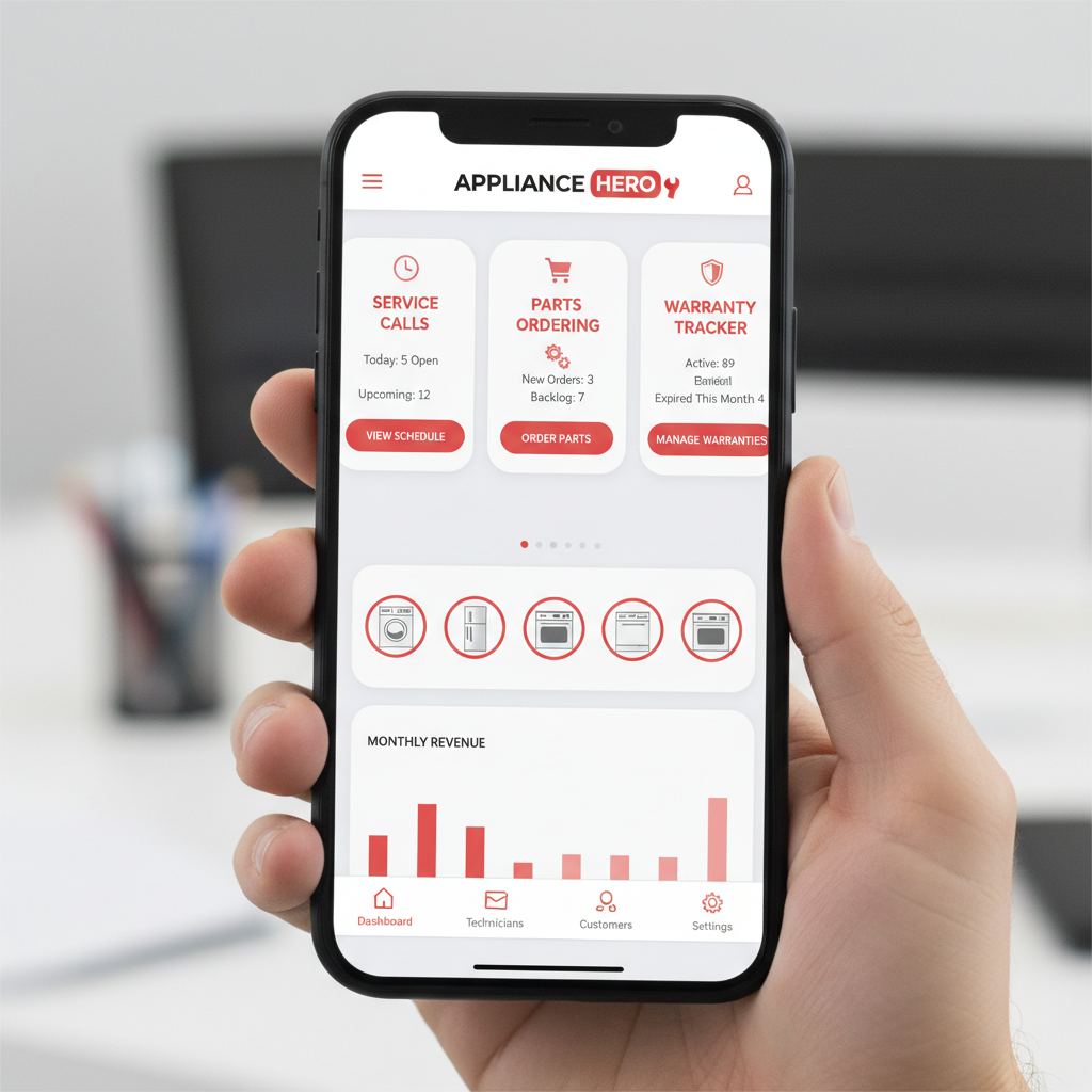 Appliance Repair app preview