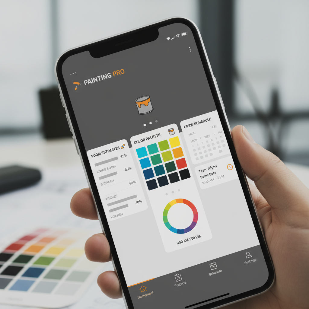 Painting Contractor app preview