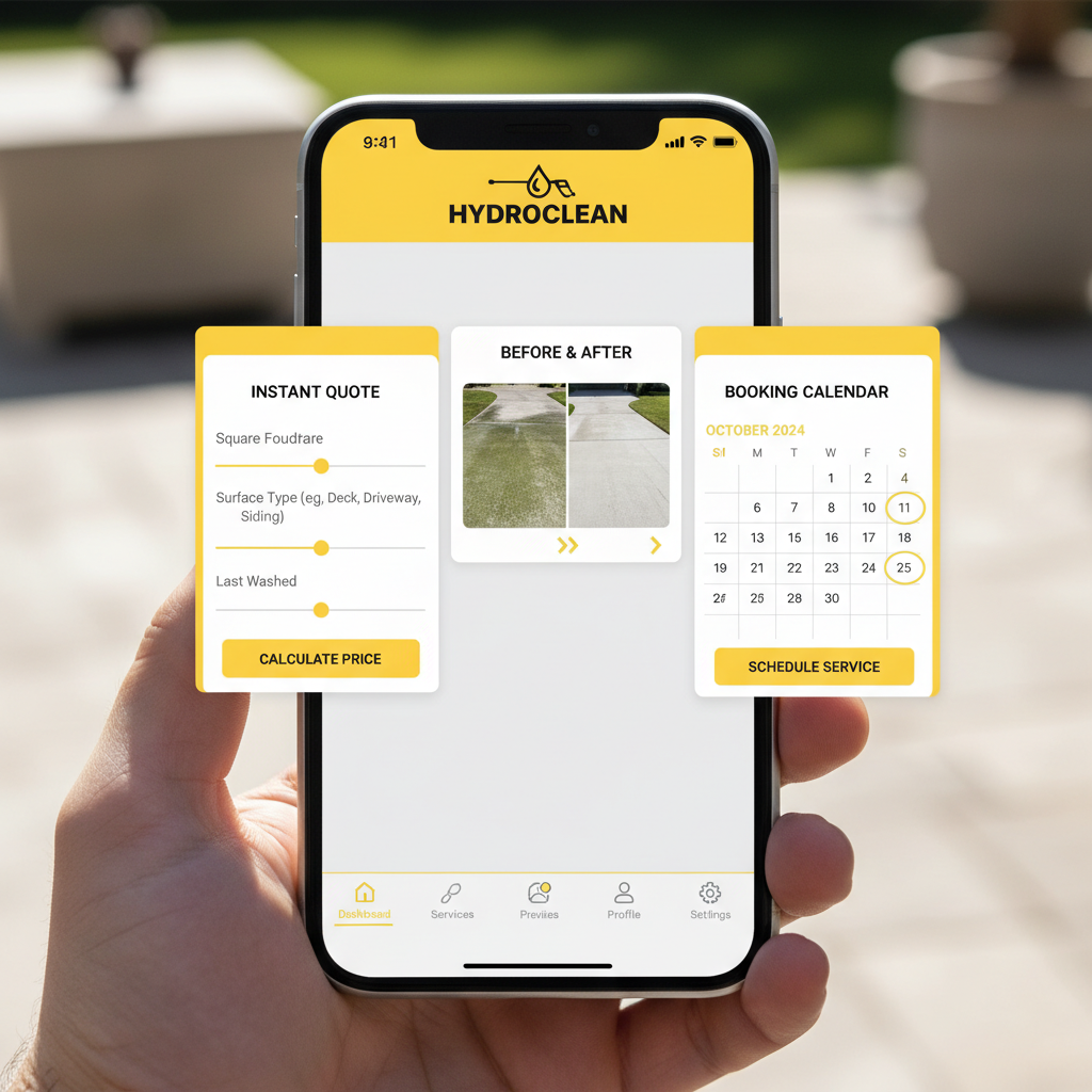 Pressure Washing Pro app preview